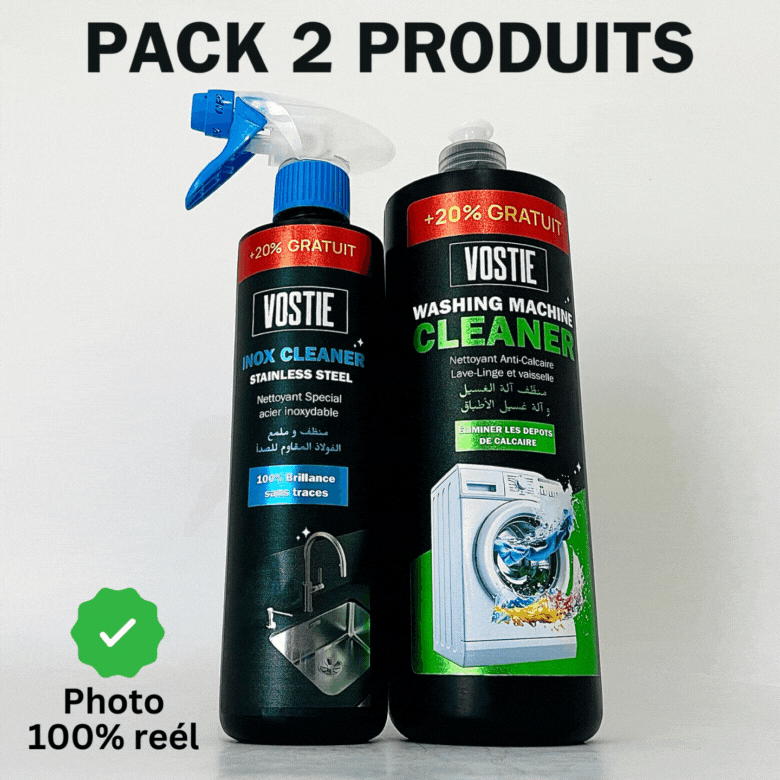 Pack Machine Cleaner 360 (2 PRODUITS)